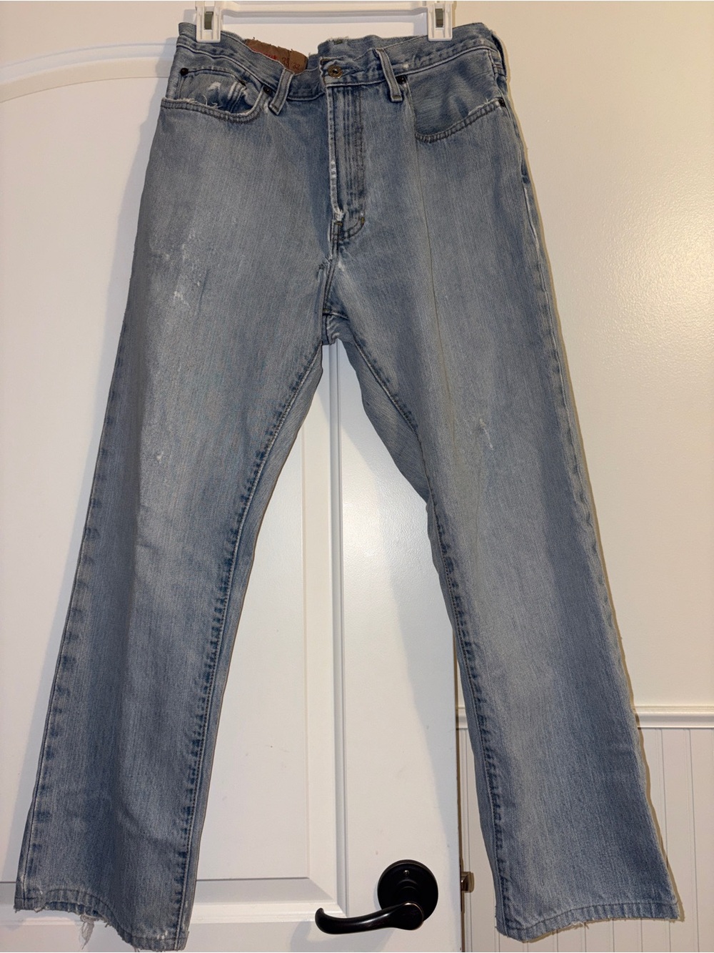 Women's Vintage Levi Light Blue Straight Leg Jeans